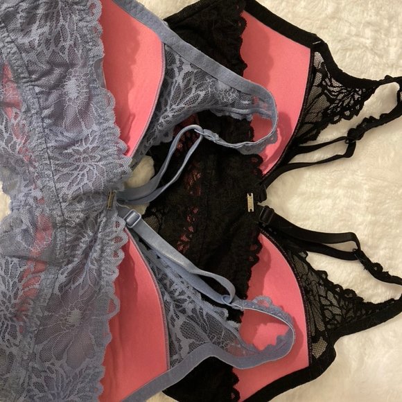 #VICTORIA SECRET PINK# LARGE SPORT LACEY BRAS#❤️❤️ - Picture 2 of 6
